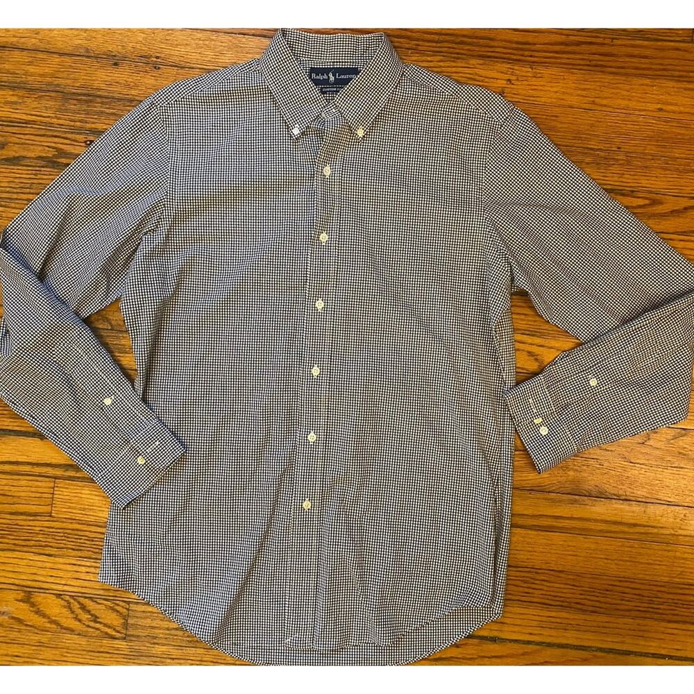 Ralph Lauren Button Up Shirt Men’s Custom Fit 16 34/35